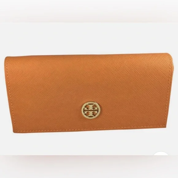 TORY BURCH || NWOT - Burnt Orange Eyeglass Case - Picture 3 of 10